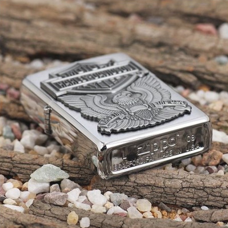 ไฟแช็ค Zippo แท้ "Harley Davidson" #Zippo Code 200HD.H284 แท้นำเข้า 100%