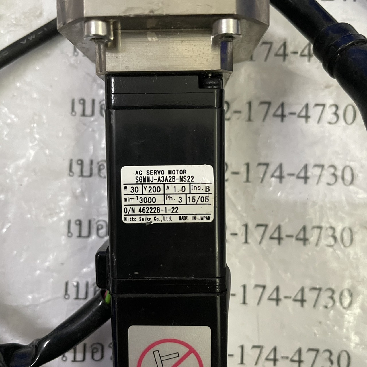 SGMMJ-A3A2B-NS22 SERVO MOTOR " YASKAWA "