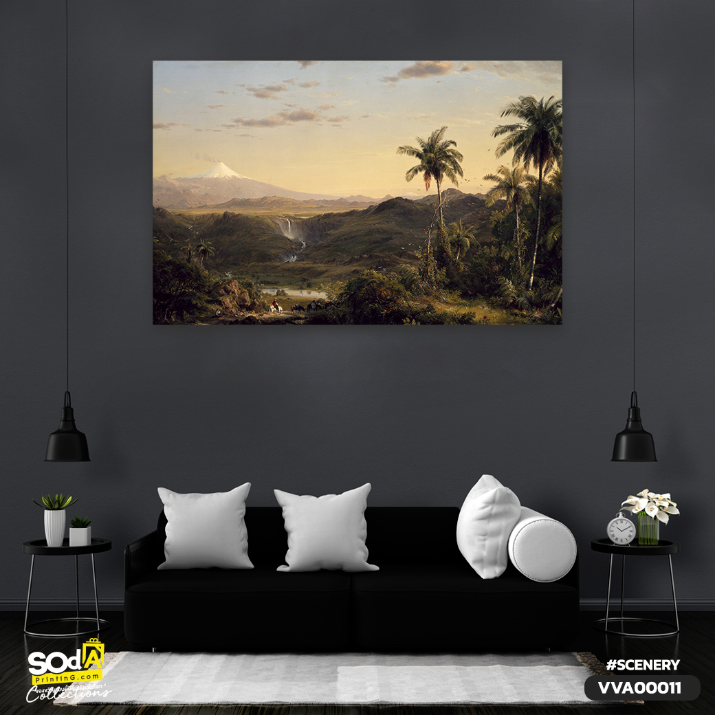 ภาพตกแต่งบ้านสำเร็จรูป Mountain Sunset VVA00011 #SOdAcollection #ภาพตกแต่งบ้านสไตล์วิวทิวทัศน์ #วิวทิวทัศน์ #SCENERY