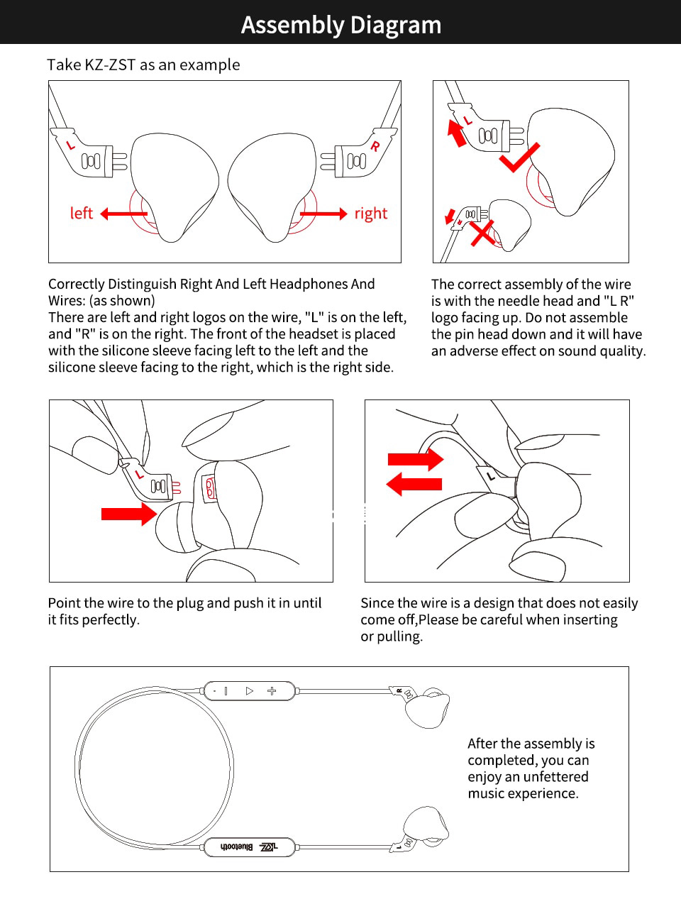 ขาย KZ Bluetooth Extra APTX HD ชิป CSR8675 รองรับบลูทูธ 5.0