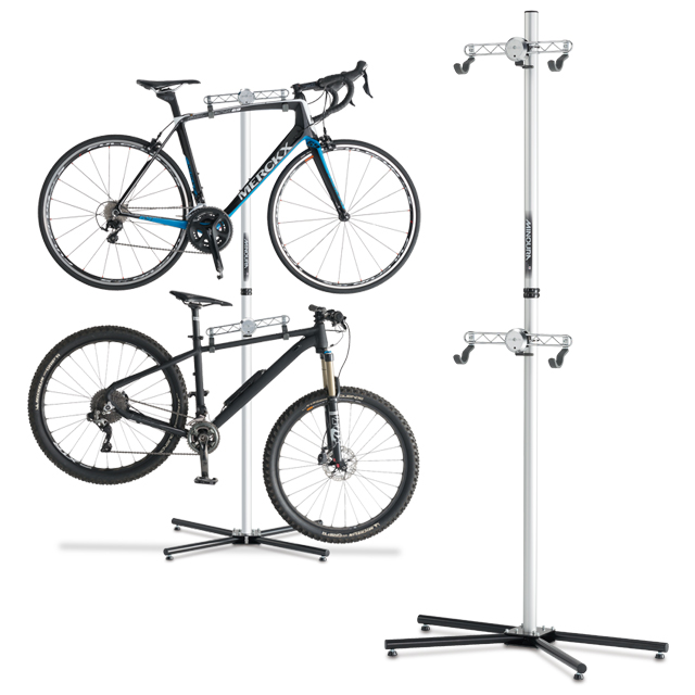 MINOURA ขาตั้งโชว์รถ 2 ชั้น มิโนระ, P-500AL-6S, PAIR STAND ALLOY (รุ่นใหม่)