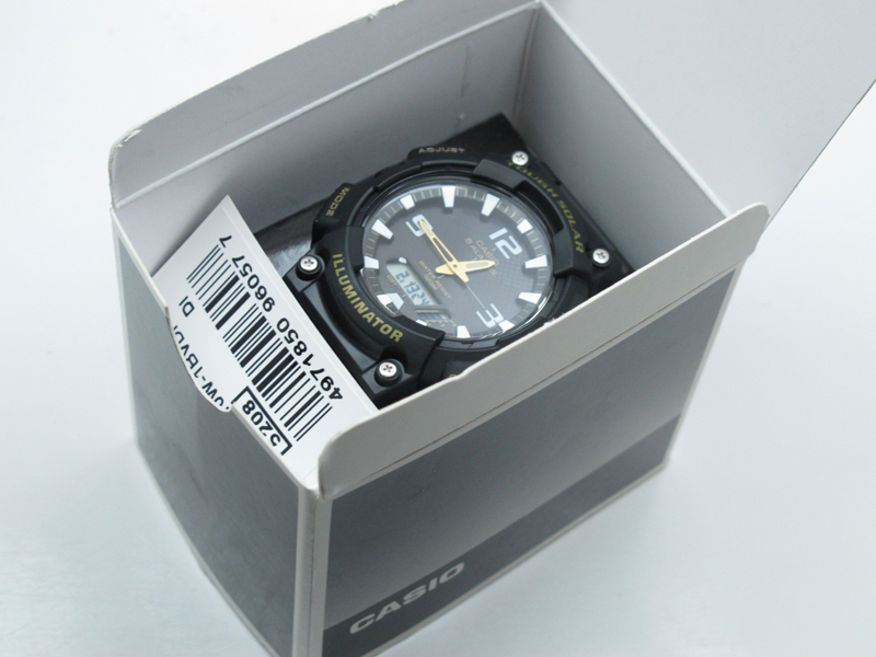 กล่อง Casio สีดำใส่นาฬิกาได้ทุกแบบ