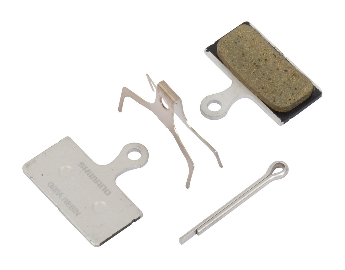 แผ่นยางเบลคดิส XTR/XT, BR-M9000/M8000, RESIN, W/O FIN, ไม่มีปีกระบายความร้อน,G02A