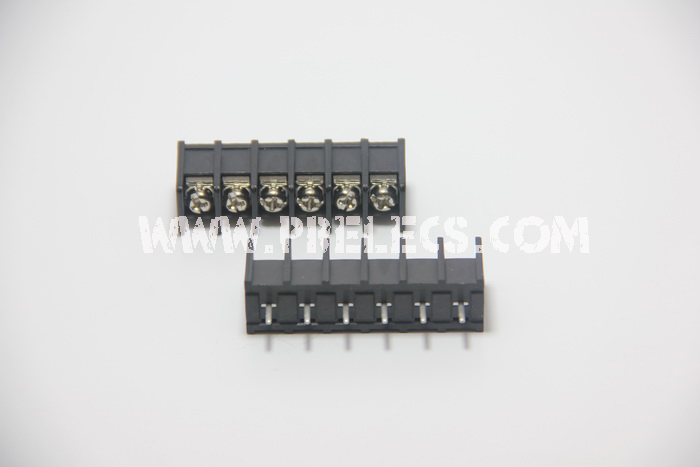 Terminal ดำ 6P 15Amp (ลงปริ้น)