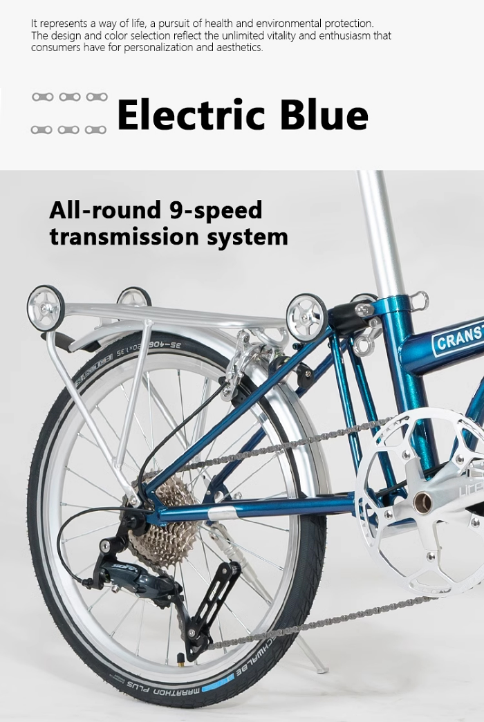 CRANSTON R9 MAX RETRO PREMIUM FOLDING BIKE 16 นิ้ว 2025 — จักรยานพับพรีเมียมสไตล์วินเทจ น้ำหนักเบา ทนทาน ใช้งานได้ทุกวัน!