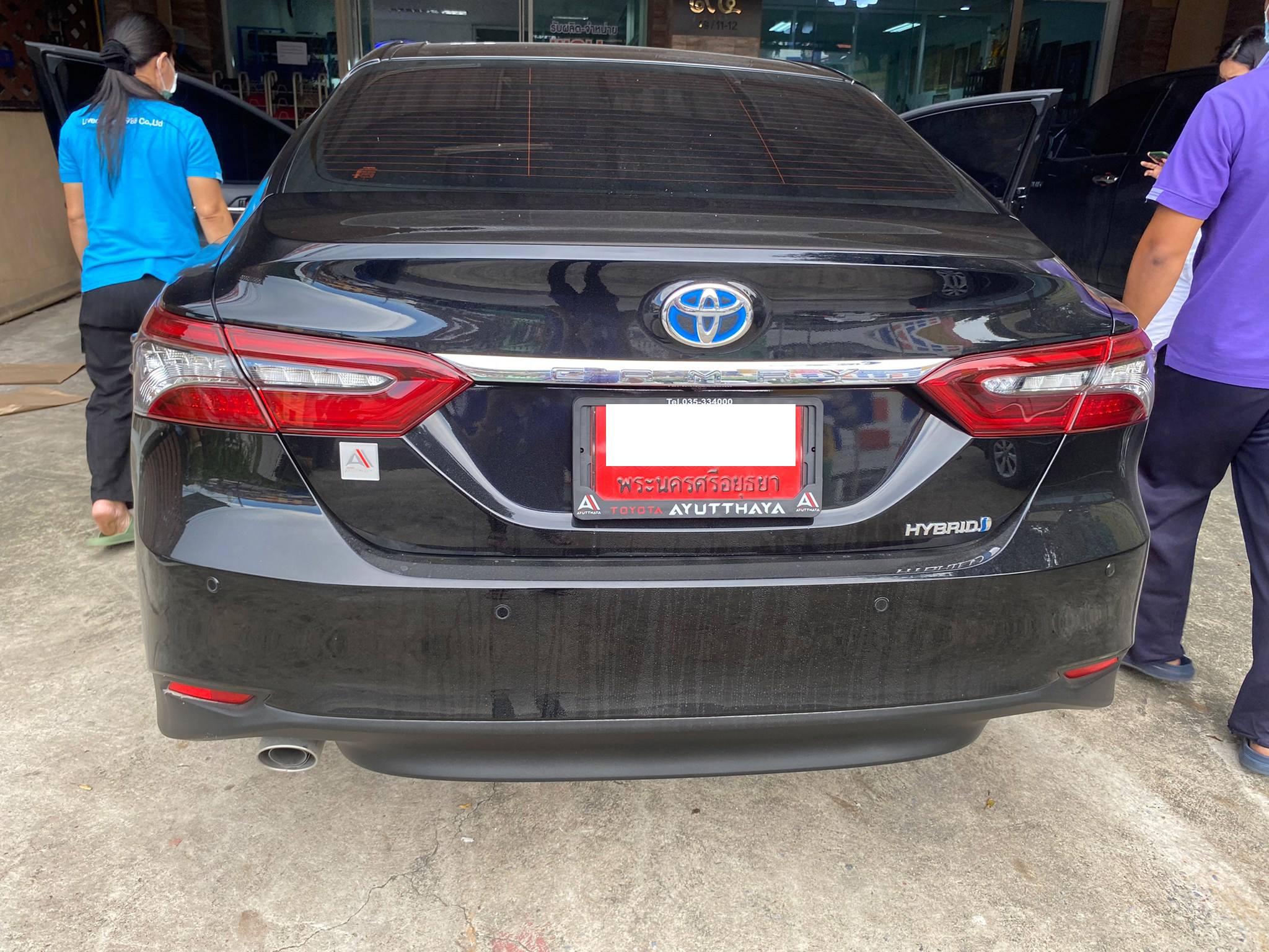 พรมกระดุม Toyota Camry 2019-2022 ตัดเข้ารูป เต็มคัน