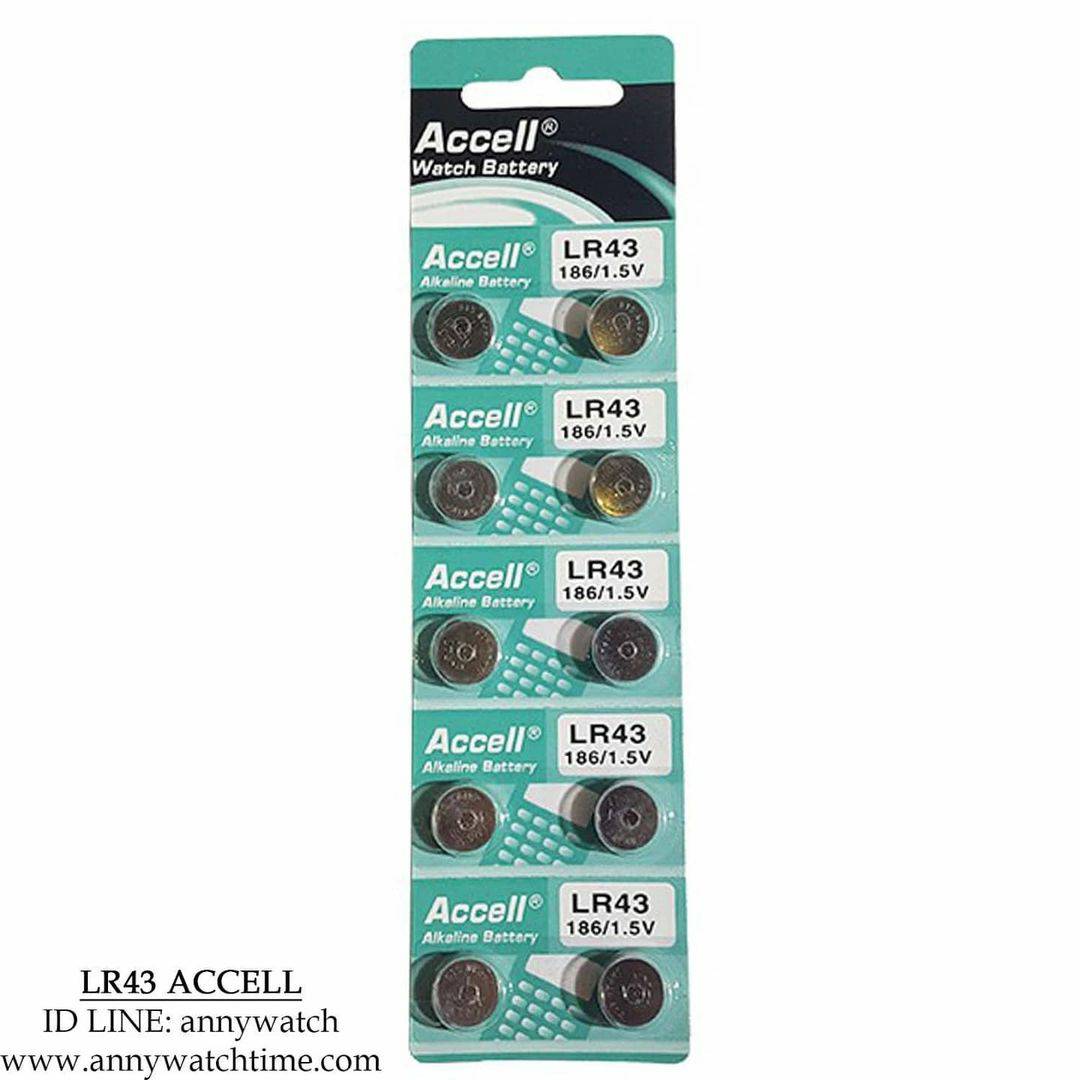 ถ่าน LR43 ACCELL