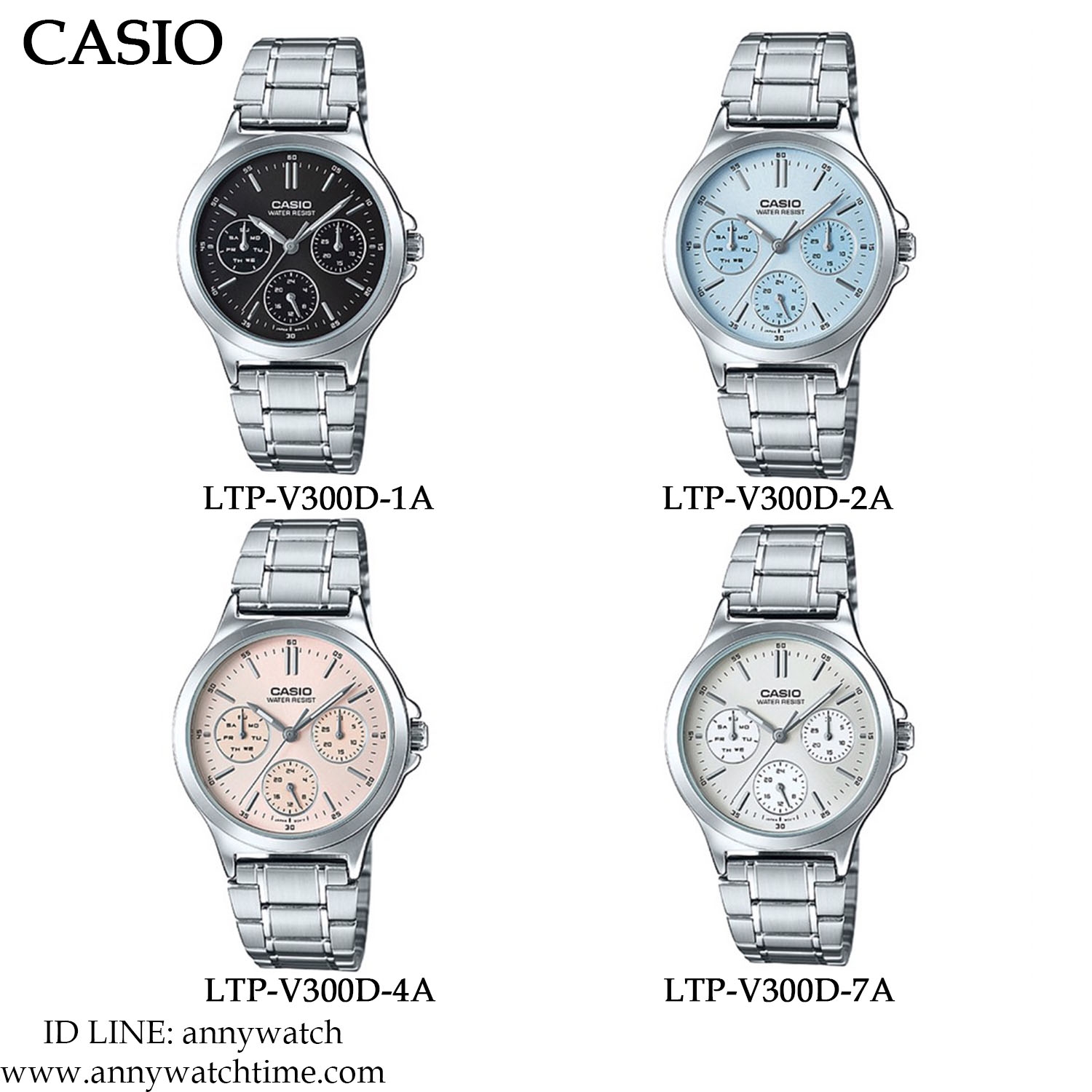 CASIO LTP-V300D-4A