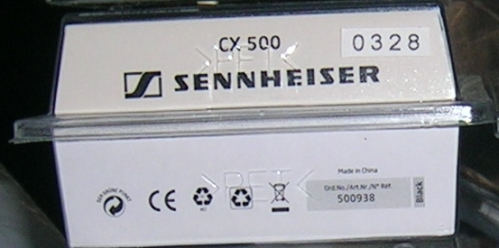 หูฟัง Sennheiser รุ่น CX500 หูฟังเบสหนักแน่น เสียงดุดันมาตรฐานเยอรมัน