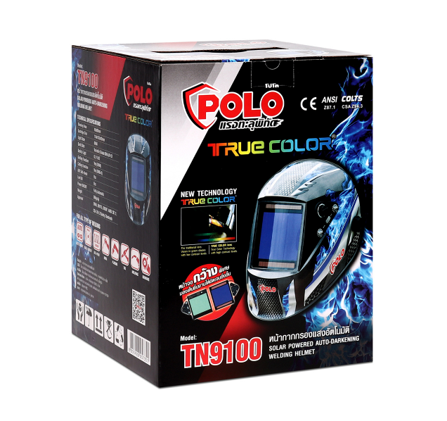 หน้ากากปรับแสง AUTO - TRUE COLOR POLO โปโล รุ่น TN9100 Pn.101-2080 ##