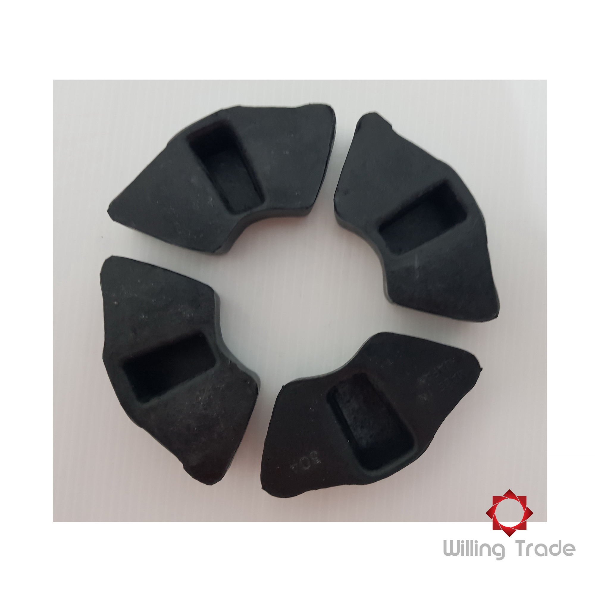 ยางดุมหลัง(A008)YAMAHA: (5E7-F5364-00) Y80,Y100,RXK,RXS,RX100,VR,TZR,SPARK ( FRESH, NANO), JR ZR RXZ เทียร่า 5.0 (1 ชุด มี 4 ชิ้น)