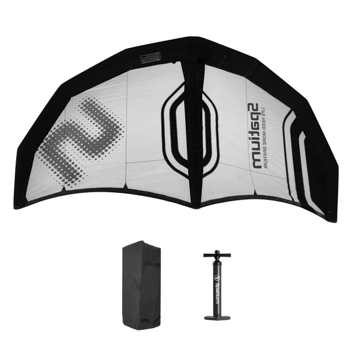KXONE Hydrofoil Surfboard | 200x78cm Foil SUP Board | Inflatable Pumping Surf FOIL Board | Black/Red & Black/Blue Options