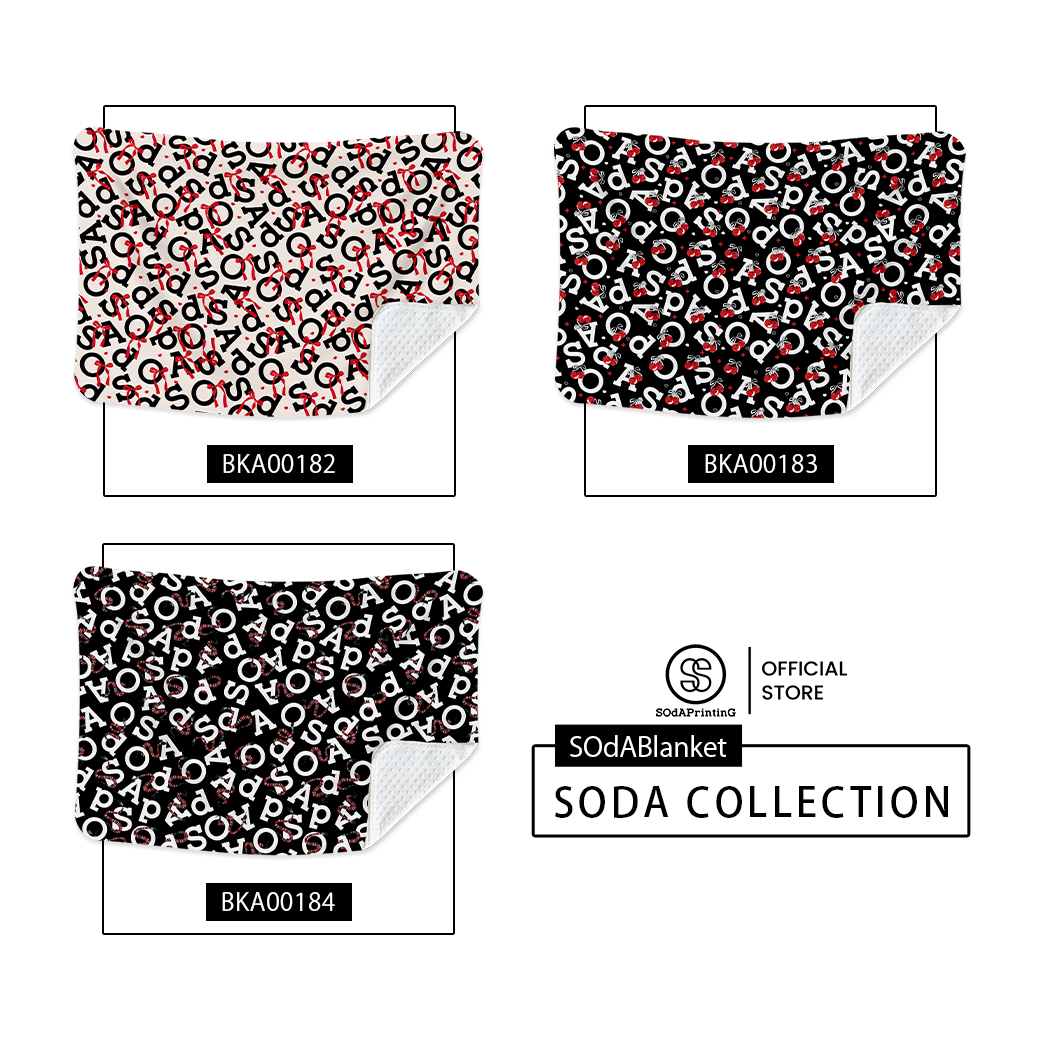 ผ้าห่มอเนกประสงค์ SOdA Collection รหัส BKA00178-BKA00184 #SOdAblanket #SOdAhome