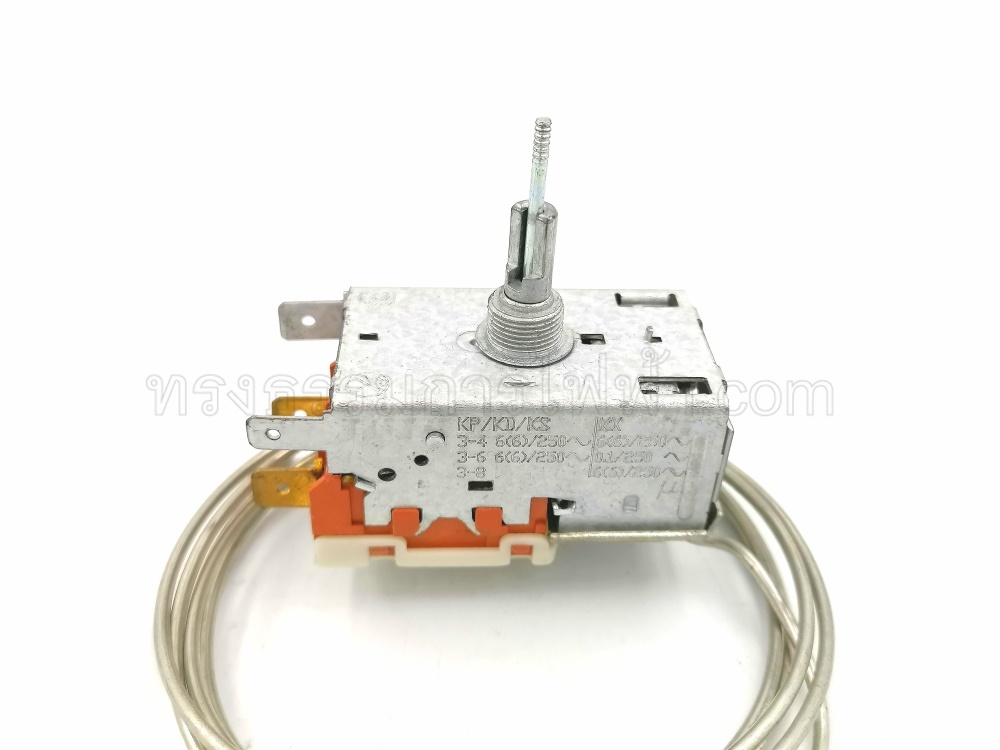 เทอร์โมสตัท ตู้เย็น-ตู้แช่ K60-P1013 #VP4 (มีปุ่มกดละลาย)