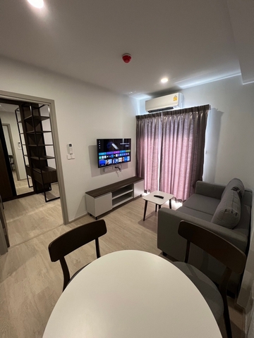 ให้เช่าคอนโด นิว ครอส คูคต สเตชัน ตึก C 30.68 ตร.ม.ห้องใหม่ เฟอร์ครบ มีเครื่องซักผ้า ติดรถไฟฟ้าคูคต