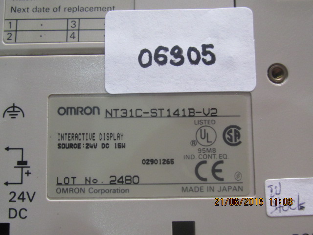 LCD TOUCH SCREEN “OMRON ” รุ่น NT31C-ST141B-V2