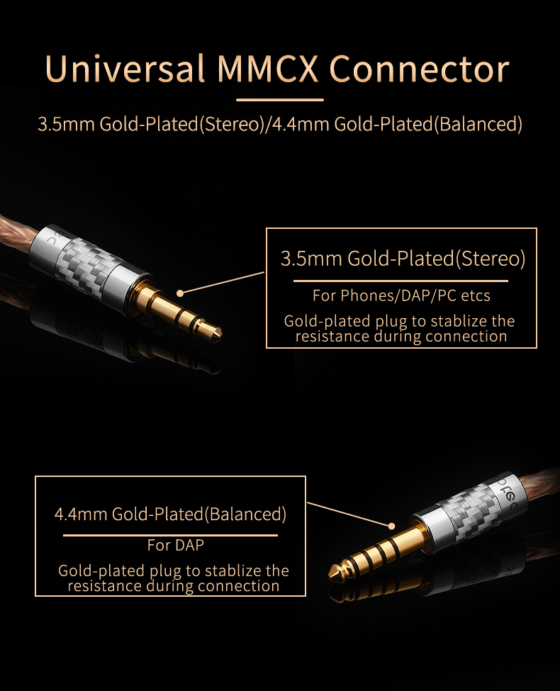 ขาย Astrotec ATC1W สายอัพเกรดหูฟัง OFC 156 แกน ชุบเงิน ขั้ว MMCX