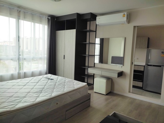 ให้เช่าดีคอนโด แคมปัส โดม-รังสิต ตึกA 30.77 ตรม.ห้องใหม่ เครื่องใช้ไฟฟ้าครบ ใกล้ธรรมศาสตร์