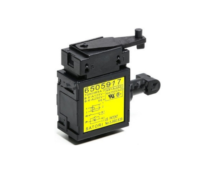 สวิทช์ สว่าน Makita HR2810 [#112] Pn.650591-7 (แท้) ##