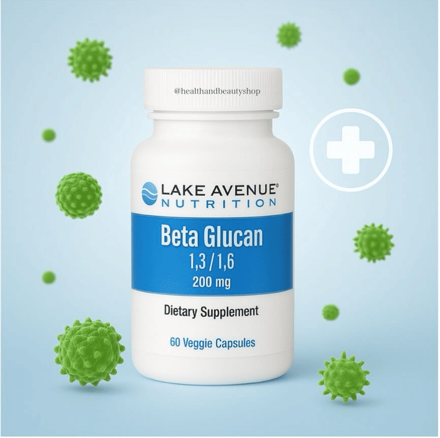 Lake Avenue Nutrition, Beta Glucan 1-3, 1-6, 200 mg 60 Veggie Capsules