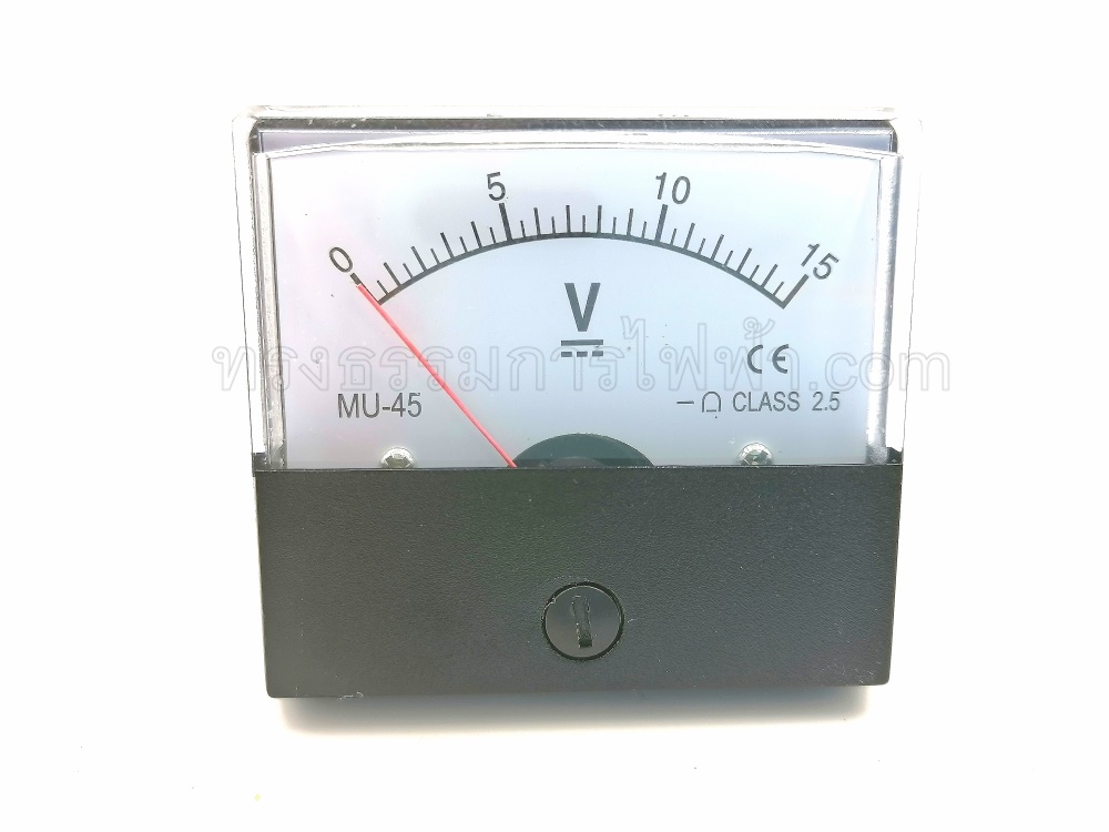 มิเตอร์วัดโวลต์ (15V-แบบเข็ม)