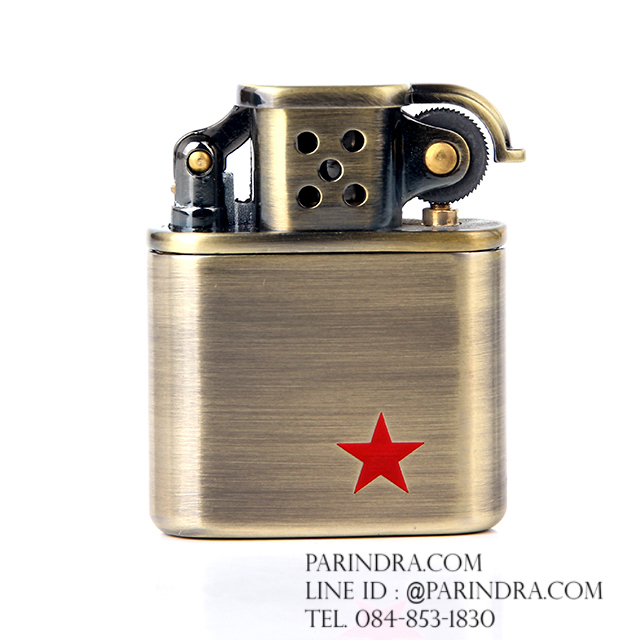 ไฟแช็กน้ำมัน ZORRO Lighter รุ่น Z506-605 ดาวแดงคลาสสิก