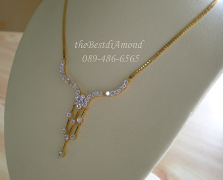 NL015++สร้อยMy style+++แบบ Modern นำสมัยมาก น่ารักสุดๆ ใส่แล้วดูเท่ห์ หรู หวานซ่อนเปรี้ยว เพชรก็งาม ใส่ออกงานไม่น้อยหน้าใครเลย