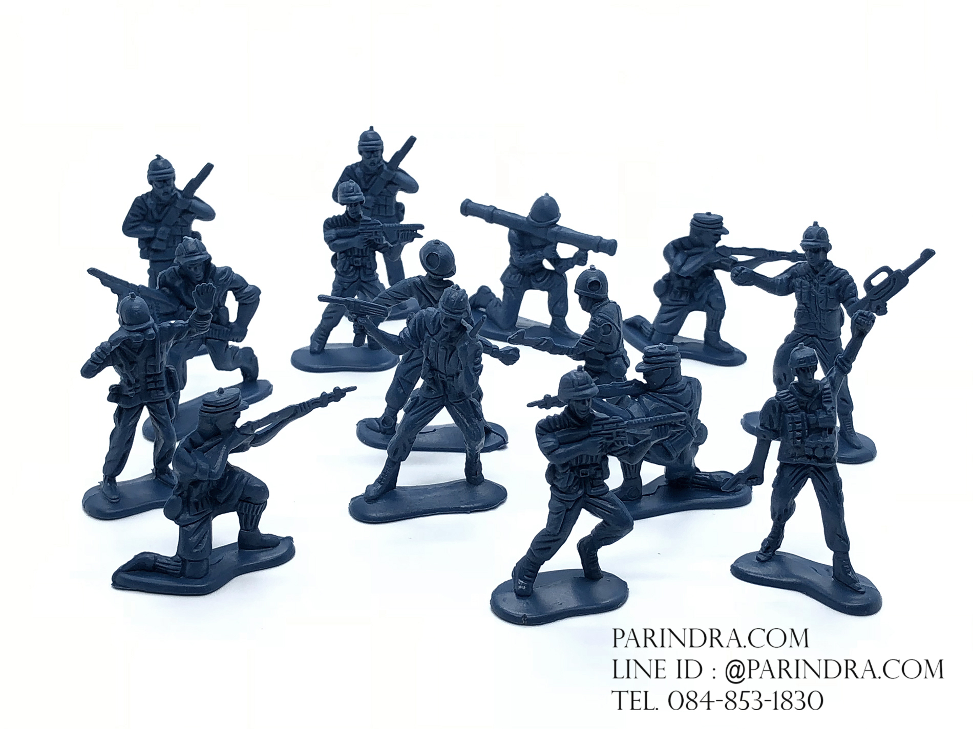 โมเดลทหารจิ๋ว สีน้ำเงิน