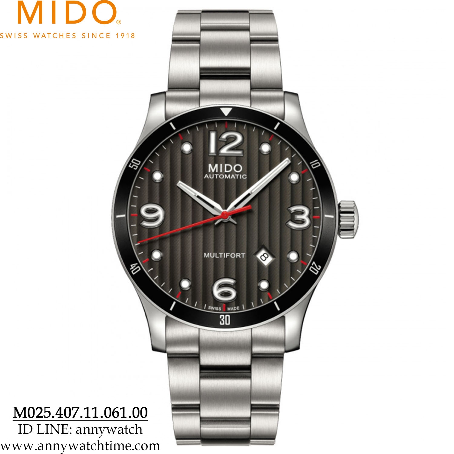MIDO M025.407.11.061.00