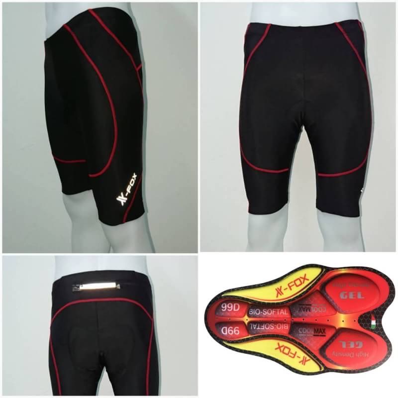 กางเกงขาสั้น X-FOX เป้าเจล รุ่น XS08 2022