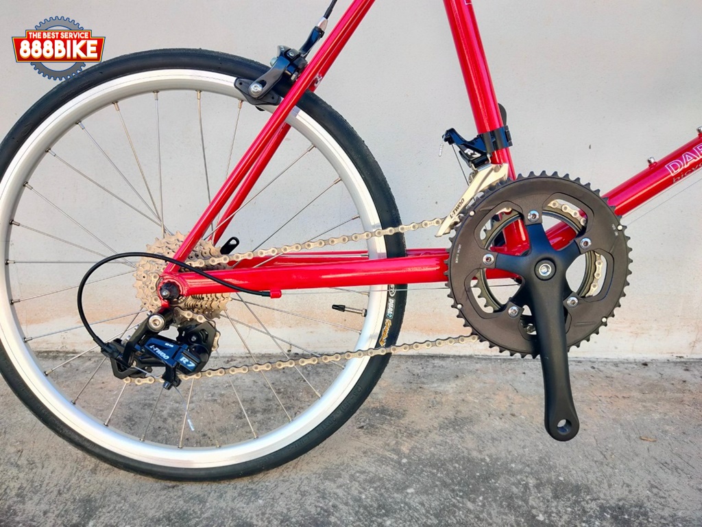 จักรยานมินิ DARKROCK GONI MINI VELO BIKE ล้อ 451 ขนาด 20*1 1/8 นิ้ว 9สปีด L-TWOO R5 (มีสินค้าพร้อมส่ง)