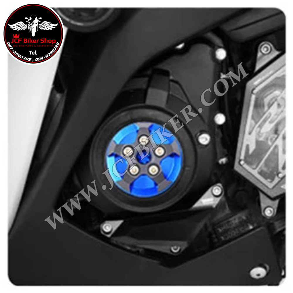 ฝาครอบเครื่องด้านซ้าย yamaha R25,R3,MT03 งานCNC คุณภาพสูงตรงรุ่นไม่ต้องแปลง