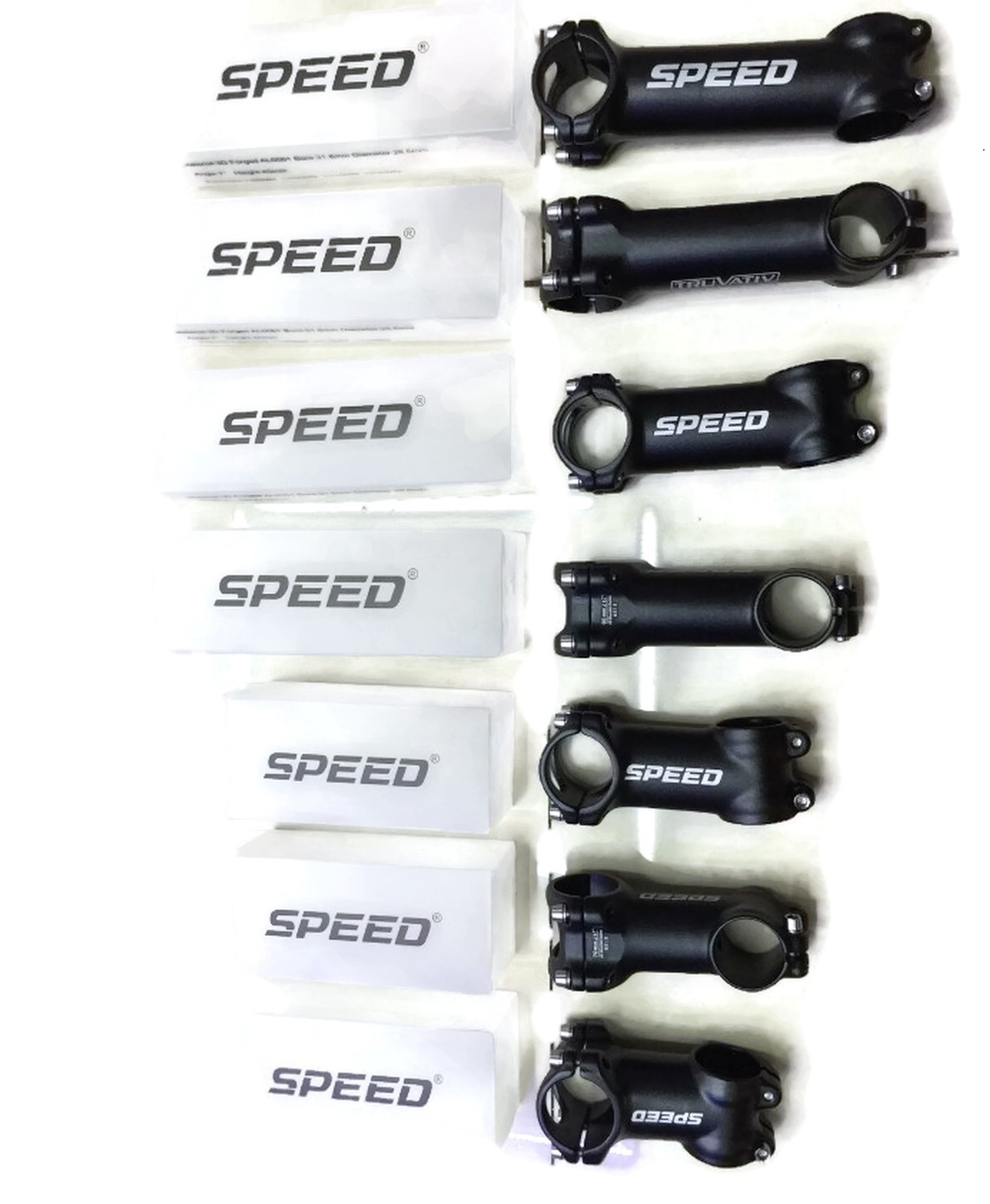 คอแฮนด์ SPEED 3D FORGED 7องศา ALLOY STEM ,O.V., SSP01 มี 80mm, 90mm ,110mm ,120mm(ระบุขนาดตรงหมายเหตุ)