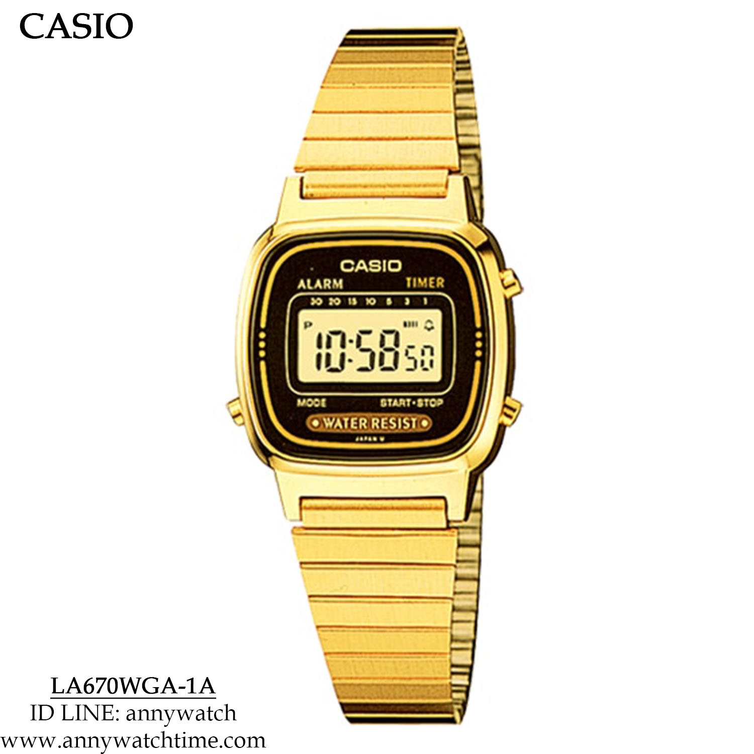 CASIO LA670WGA-1A