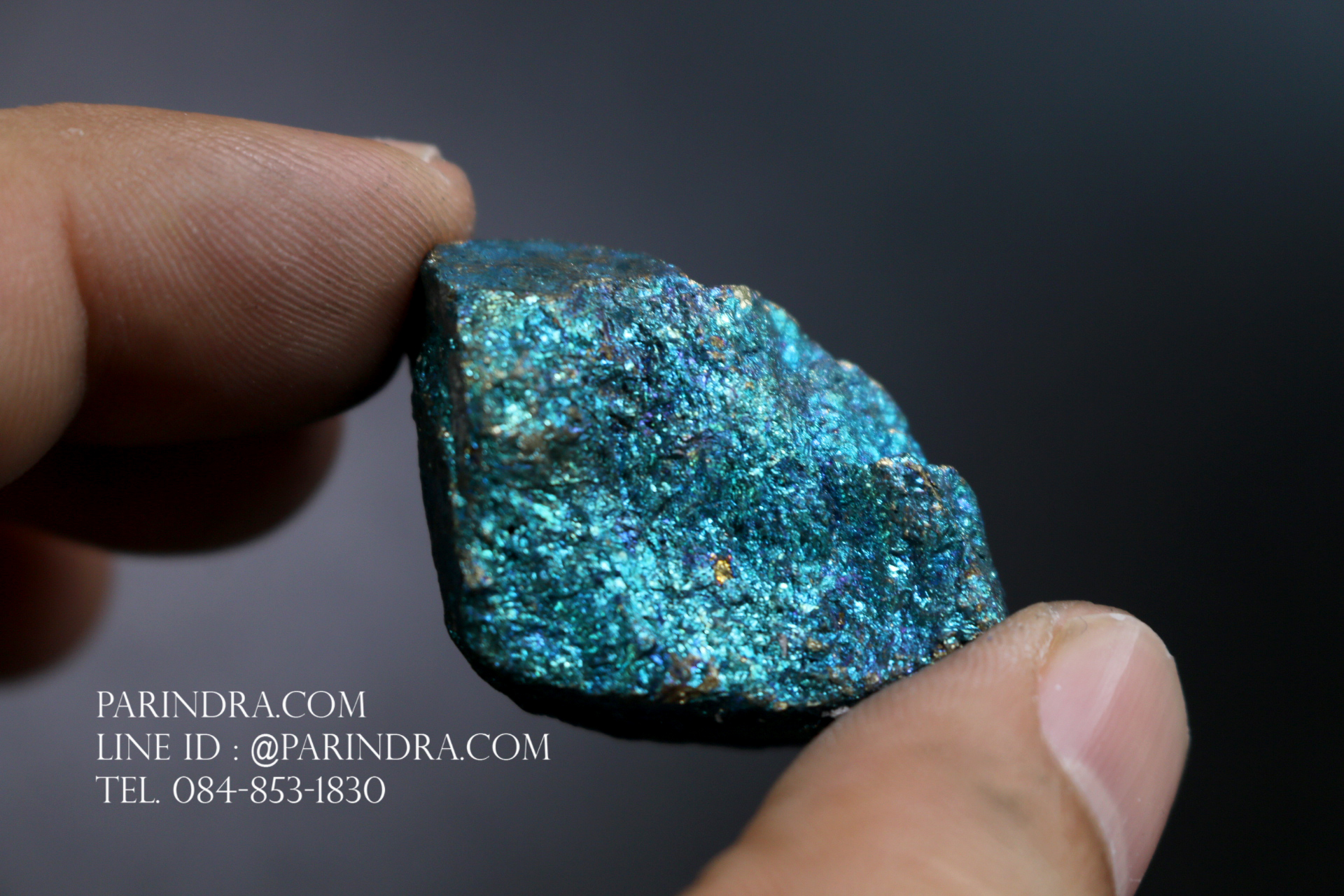 สินแร่นกยูง PEACOCK ORE (Bornite) ขนาด 30.7 กรัม #BOR006