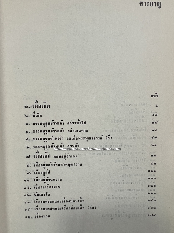 ฟื้นความหลังเล่ม 1 *หนังสือดีร้อยเล่มที่คนไทยควรอ่าน*