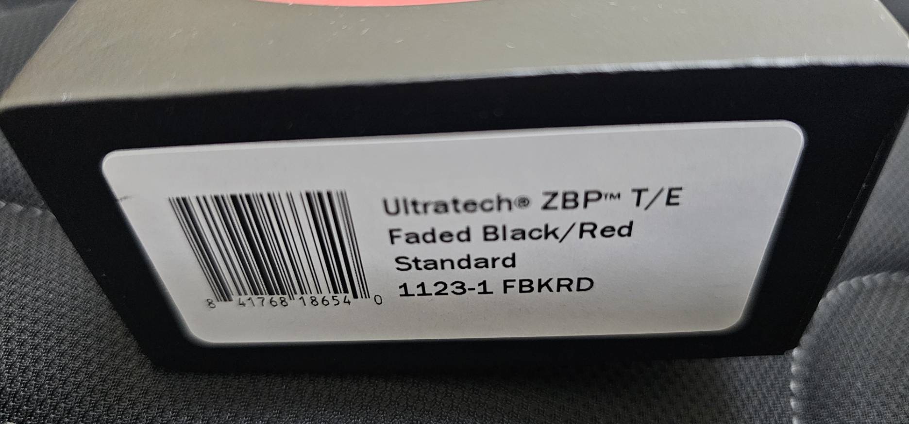 Microtech Ultratech Gen III ZBP T/E Faded Black & Red Handle