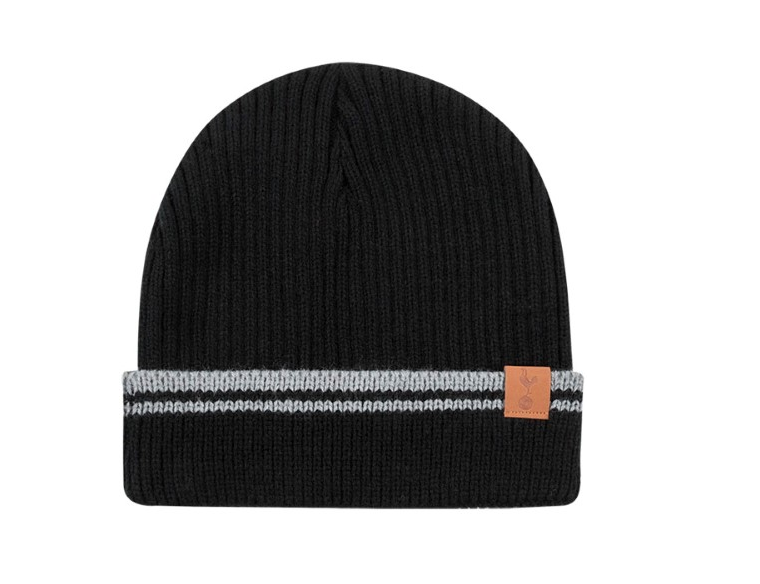 หมวกไหมพรมทอตนัมฮอตสเปอร์ส Stripe Beanie ของแท้