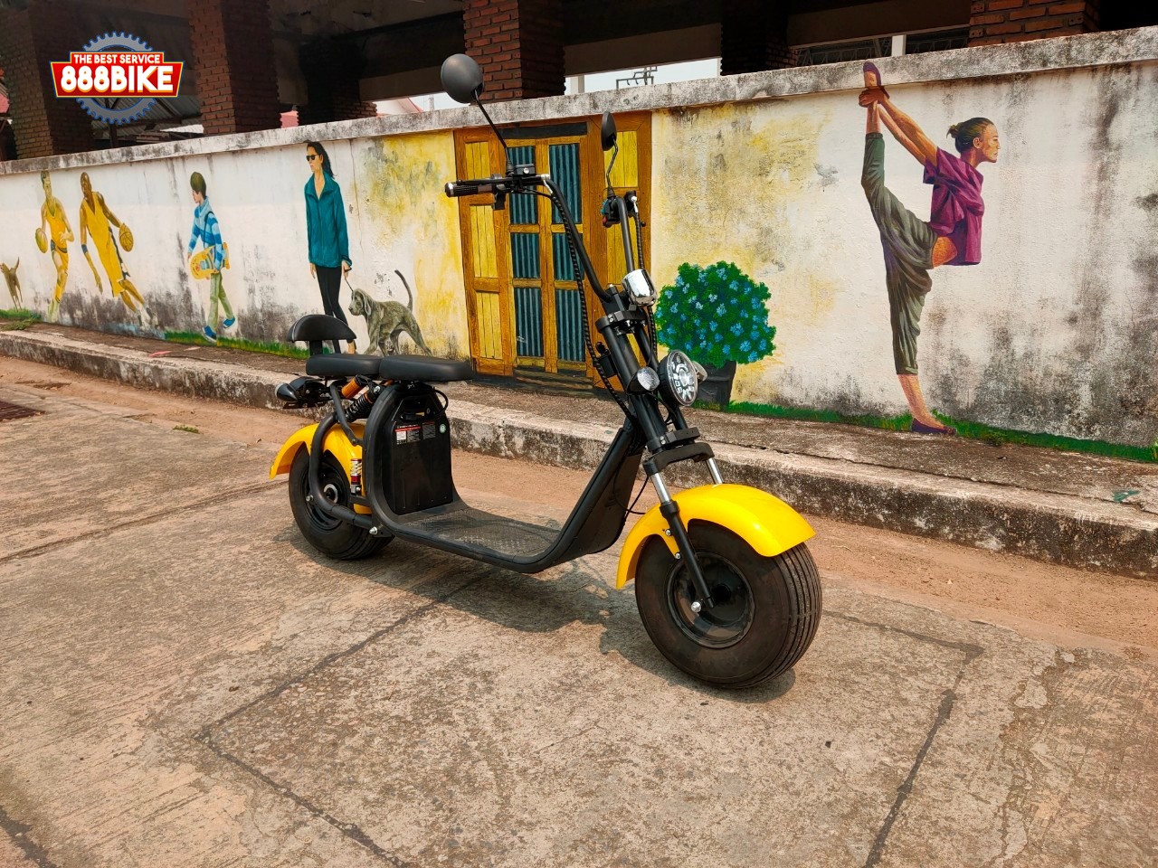 สกูตเตอร์ไฟฟ้าล้อโต HORECA C07A | มอเตอร์ 1500W แบต 60V/20Ah วิ่งไกล 50-60 กม.