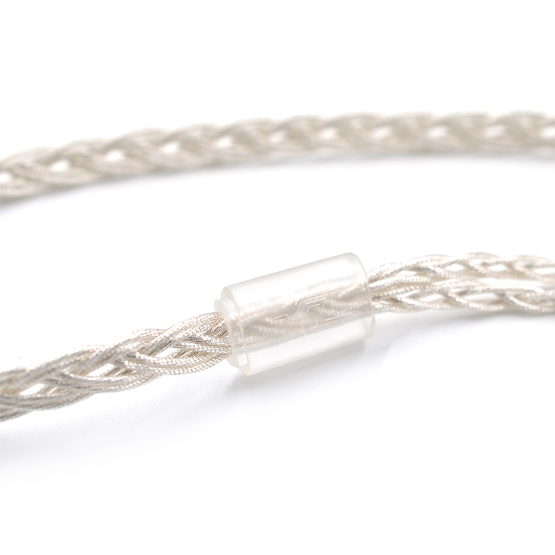 ขาย kz premium mmcx สายทองแดงชุบเงินถักหุ้มฉนวน Kevlar fiber