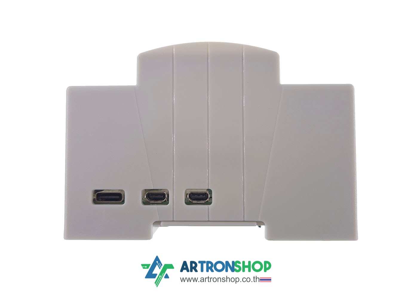 เคส Raspberry Pi 5 ติดรางปีกนก Raspberry Pi 5 case DIN rail