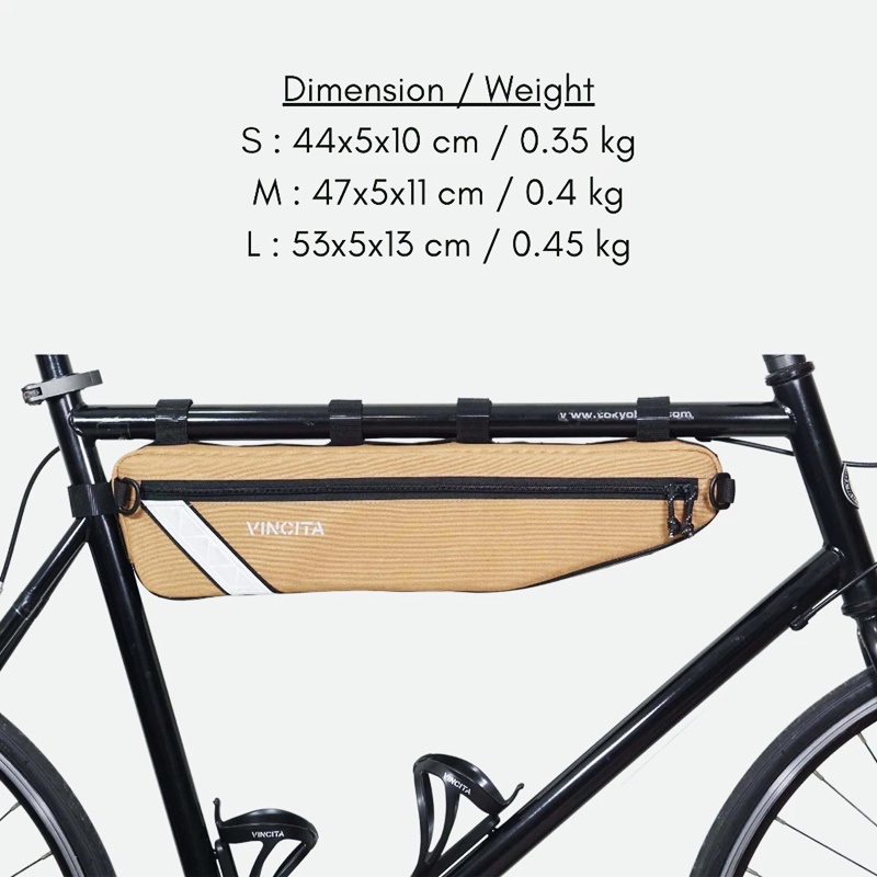 Vincita B020EW Everywhere Frame Bag