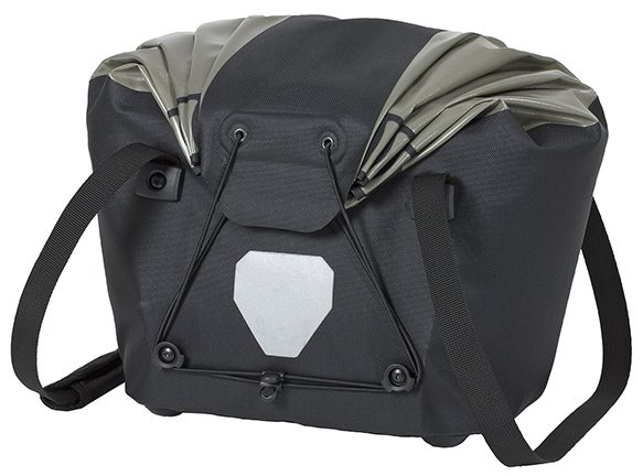 กระเป๋าแร็คหลัง BIKE-BASKET (REAR Basket) 22L มีสีแดงและสีดำ