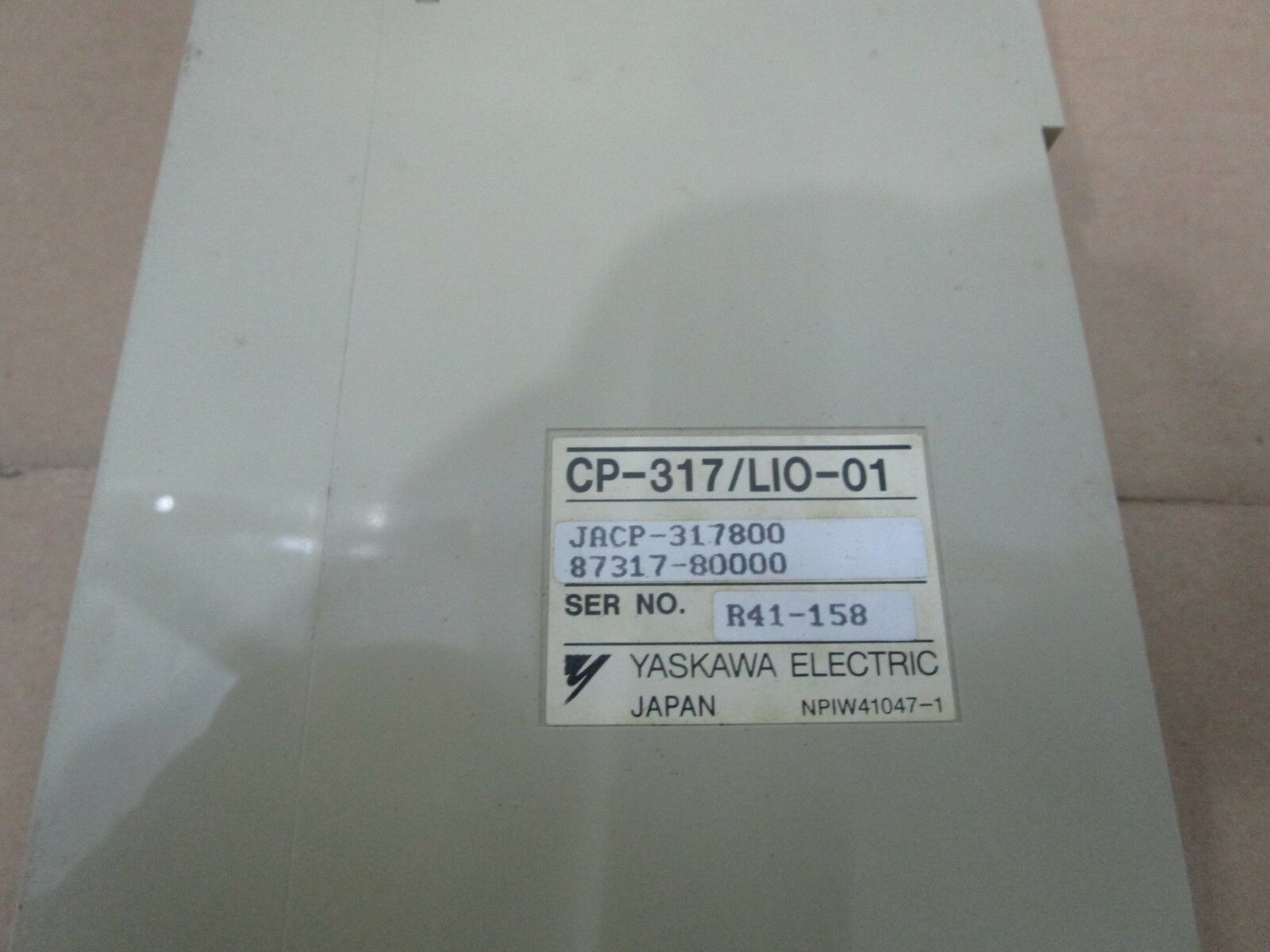 PLC " YASKAWA " รุ่น JACP-317800