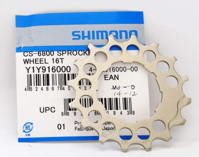 SHIMANO ใบสเตอร์หลัง ULTEGRA, CS-R8000/CS-6800, ขนาด 16T