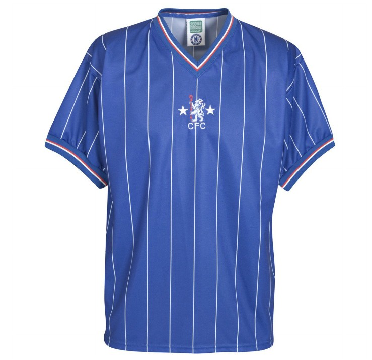 เสื้อเชลซีเรทโรย้อนยุค 1982 Home Shirt ของแท้ 100%