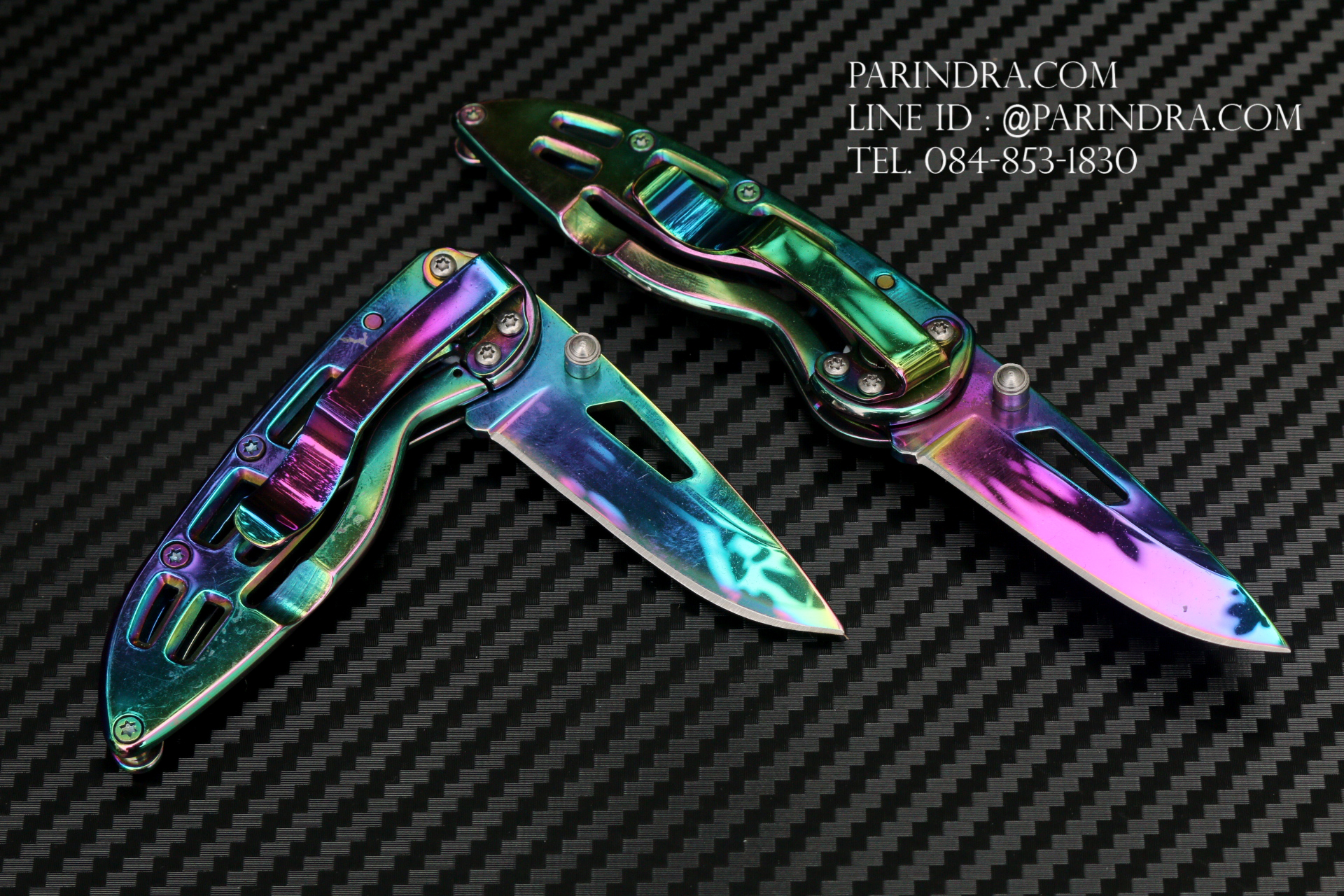 มีดพับเล็ก สีเงินเงา ขนาดเล็ก เน้นพกพา สวยงาม ราคาประหยัด