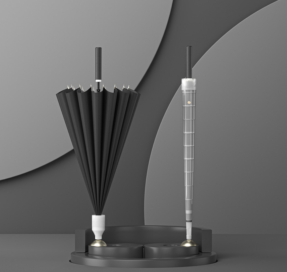 ร่มพับตอนเดียว 23 นิ้ว 16 ก้าน ปลอกถ้วย รุ่น LY-ZZ23160035#1