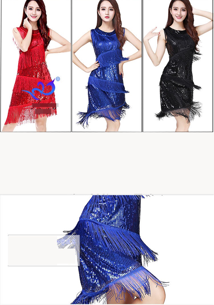 พร้อมส่ง ชุดเดรสสีแดง ชุดแดนซ์เซอร์ ลีลาศ แขนกุด งานสวย