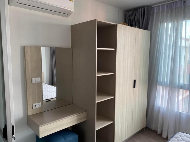 ให้เช่าคอนโดพาร์ค รามอินทรา ชั้น 8 ขนาด 29 ตร.ม.วิวสระ เฟอร์ครบ ใกล้รถไฟฟ้า